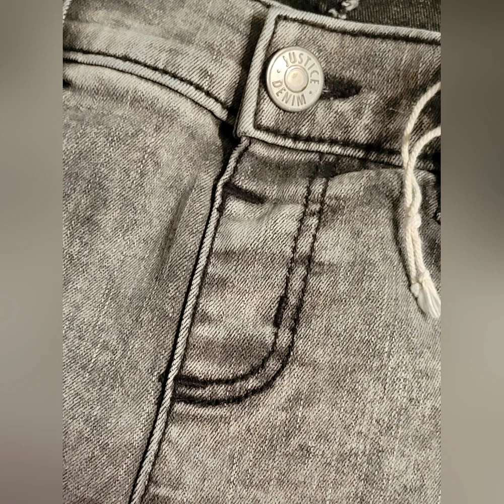 Justice Brand Gray Skinny Jeans. Girls Size 16